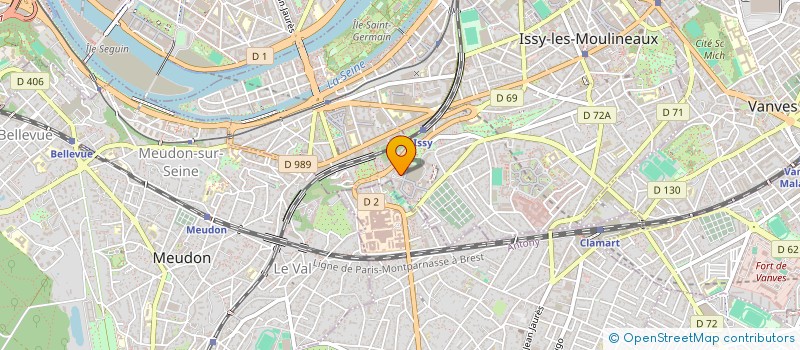 localisation de l'entreprise MONSIEUR THOMAS BLONDY  CLAMART