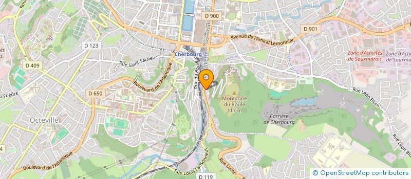 localisation de l'entreprise MONSIEUR THOMAS BLORET  CHERBOURG-EN-COTENTIN