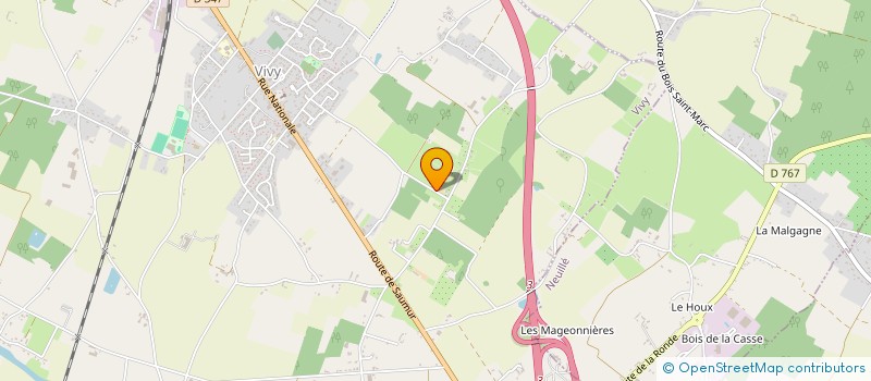 localisation de l'entreprise MONSIEUR THOMAS BOCAHUT  VIVY