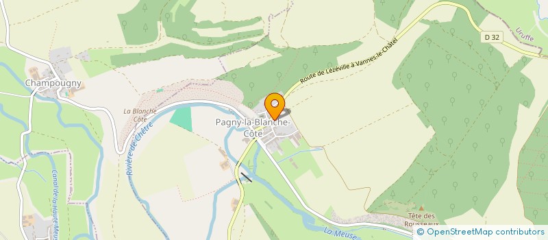 localisation de l'entreprise MONSIEUR THOMAS BOCCIARELLI à PAGNY-LA-BLANCHE-COTE