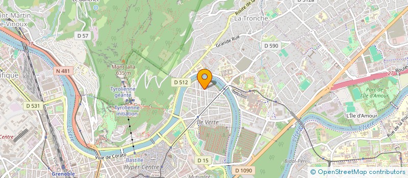 localisation de l'entreprise MONSIEUR THOMAS BOCCON-GIBOD à GRENOBLE