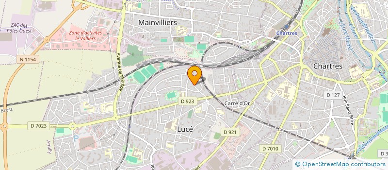 localisation de l'entreprise MONSIEUR THOMAS BOCQUAIRE à LUCE