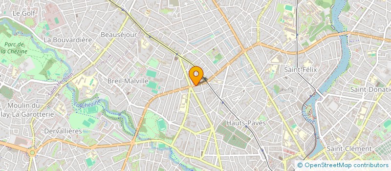 localisation de l'entreprise MONSIEUR THOMAS BODIN à NANTES