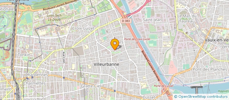 localisation de l'entreprise MONSIEUR THOMAS BOHL  VILLEURBANNE