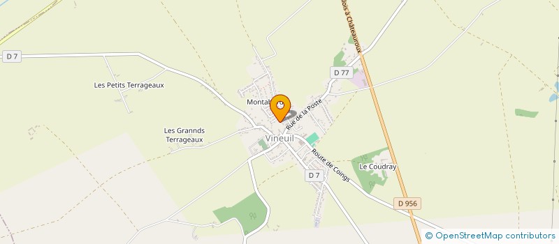 localisation de l'entreprise MONSIEUR THOMAS BOISSEAU à VINEUIL