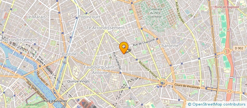 localisation de l'entreprise MONSIEUR THOMAS BOISSON DE CHAZOURNES  PARIS