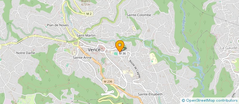 localisation de l'entreprise MONSIEUR THOMAS BOLLA  VENCE