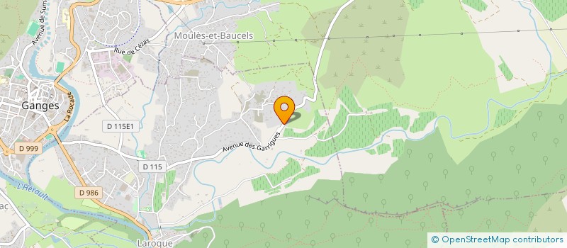 localisation de l'entreprise MONSIEUR THOMAS BOMY  LAROQUE