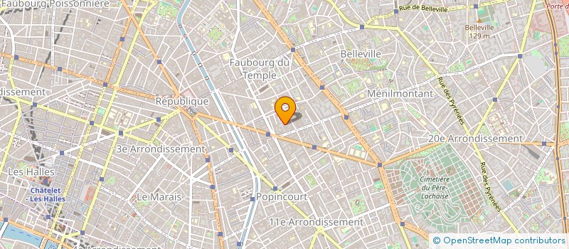 localisation de l'entreprise MONSIEUR THOMAS BONDUELLE  PARIS