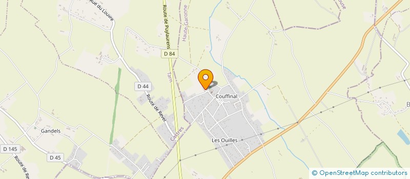 localisation de l'entreprise MONSIEUR THOMAS BONED  REVEL