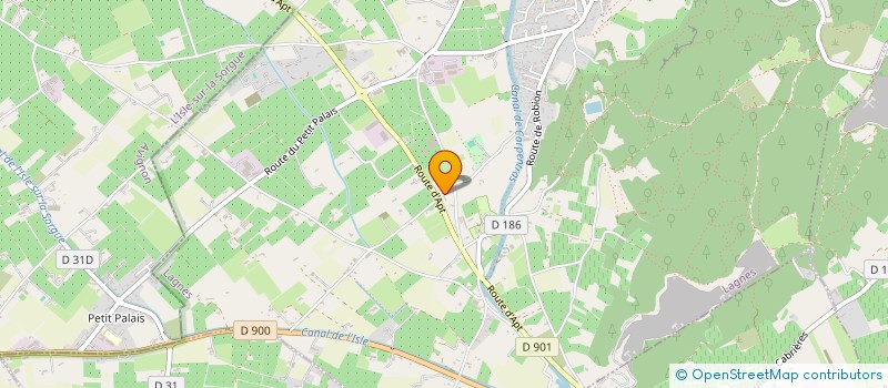localisation de l'entreprise MONSIEUR THOMAS BONETTO à LAGNES