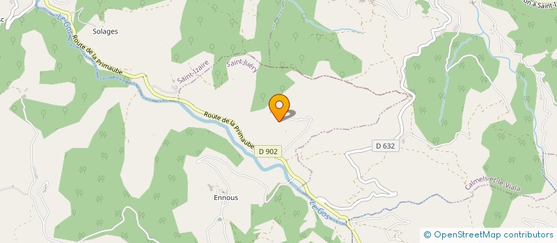 localisation de l'entreprise MONSIEUR THOMAS BONHOURE  SAINT-JUERY