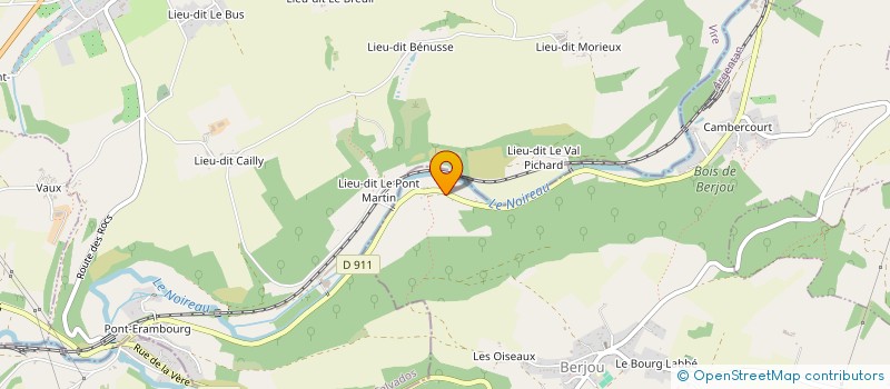 localisation de l'entreprise MONSIEUR THOMAS BONIFACE à BERJOU