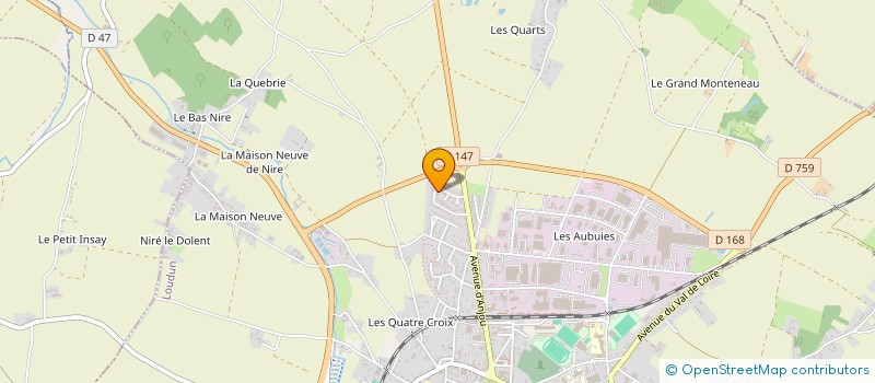 localisation de l'entreprise MONSIEUR THOMAS BONIS à LOUDUN