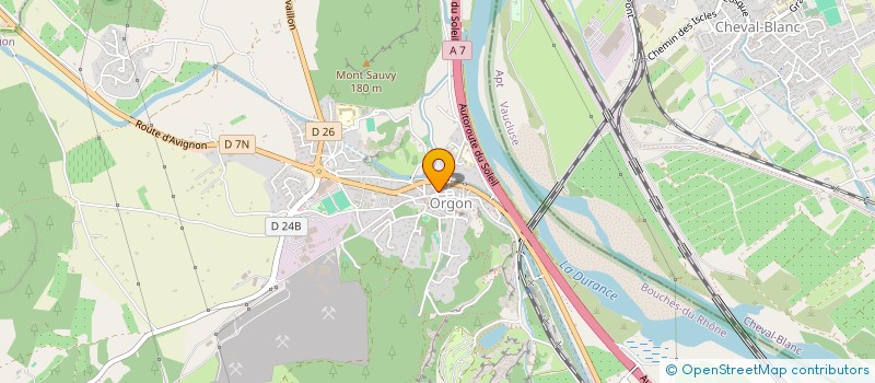 localisation de l'entreprise MONSIEUR THOMAS BONNEMAISON  ORGON