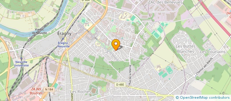 localisation de l'entreprise MONSIEUR THOMAS BONNERY à ERAGNY