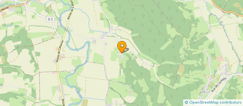 localisation de l'entreprise MONSIEUR THOMAS BONNET  CHELLE-DEBAT