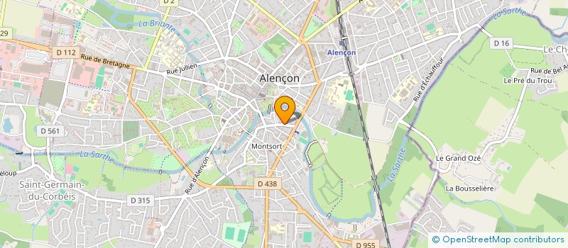 localisation de l'entreprise MONSIEUR THOMAS BONNET à ALENCON