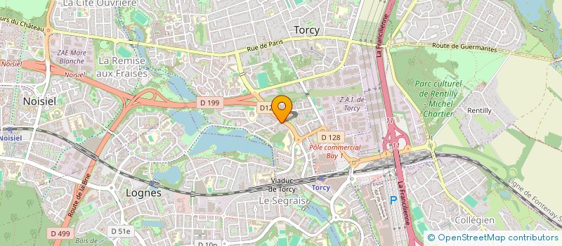 localisation de l'entreprise MONSIEUR THOMAS BONNIER  TORCY