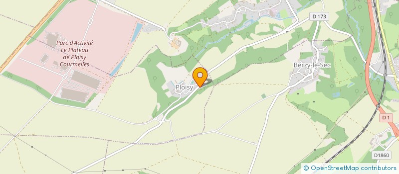 localisation de l'entreprise MONSIEUR THOMAS BOQUET  PLOISY