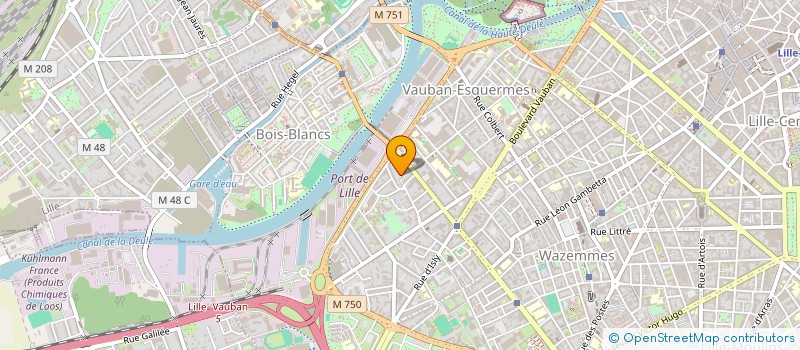 localisation de l'entreprise MONSIEUR THOMAS BORJA à LILLE