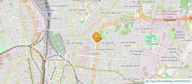localisation de l'entreprise MONSIEUR THOMAS BOROR à ORLEANS