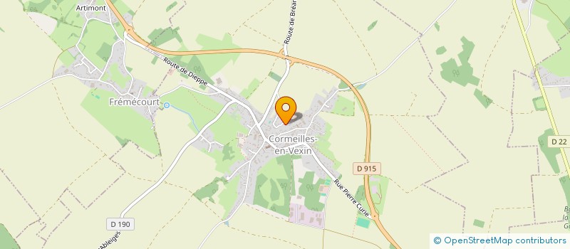 localisation de l'entreprise MONSIEUR THOMAS BORRAS  CORMEILLES-EN-VEXIN