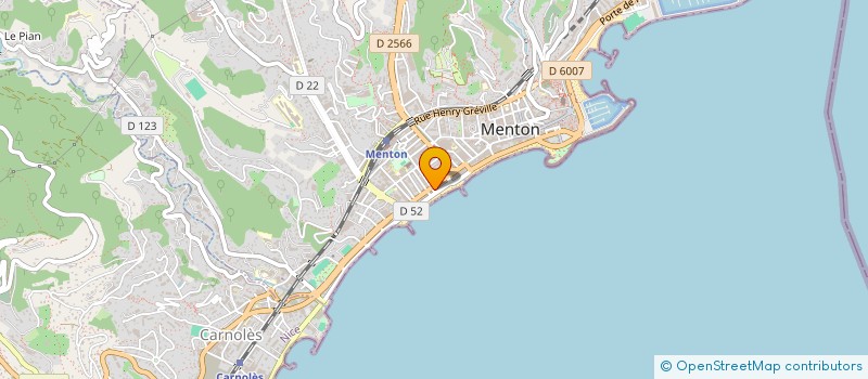 localisation de l'entreprise MONSIEUR THOMAS BORSTORFF à MENTON