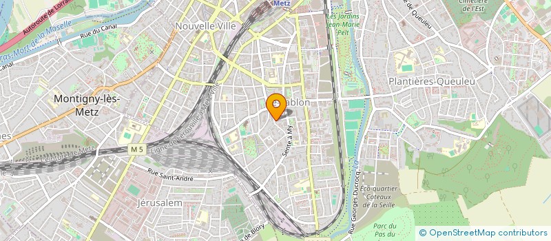 localisation de l'entreprise MONSIEUR THOMAS BORTOLOTTI  BESANCON