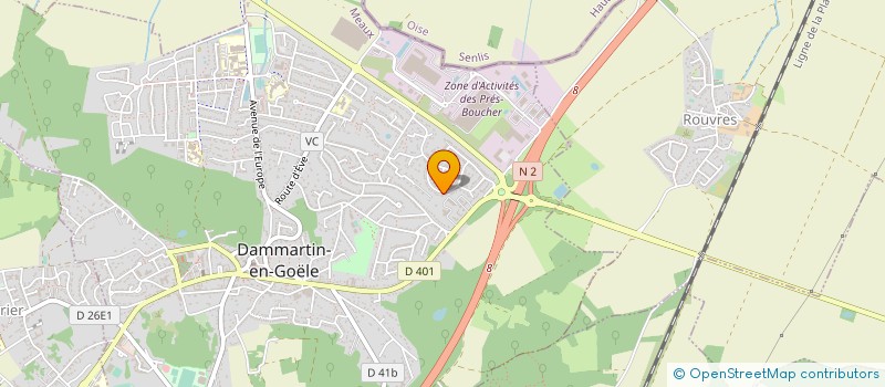 localisation de l'entreprise MONSIEUR THOMAS BOSTJANCIC  DAMMARTIN-EN-GOELE