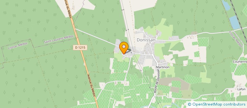 localisation de l'entreprise MONSIEUR THOMAS BOTELLA  LISTRAC-MEDOC