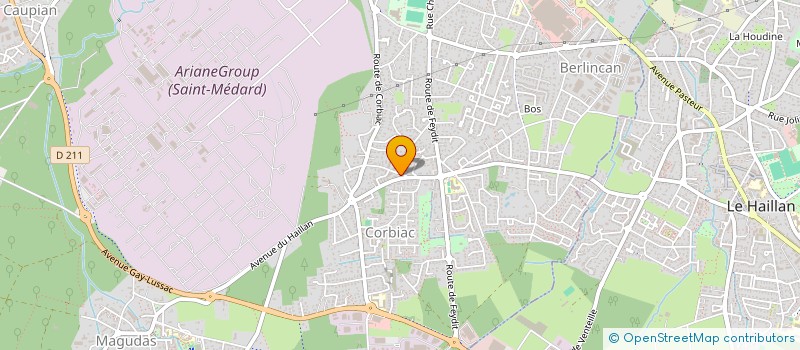 localisation de l'entreprise MONSIEUR THOMAS BOUCAUMONT  SAINT-MEDARD-EN-JALLES