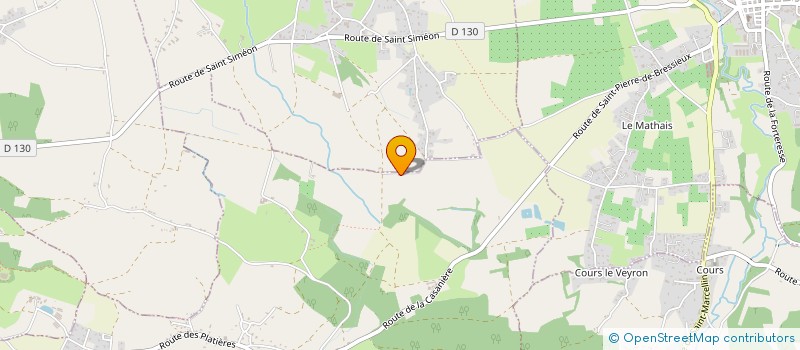 localisation de l'entreprise MONSIEUR THOMAS BOUCHARDY  BREZINS