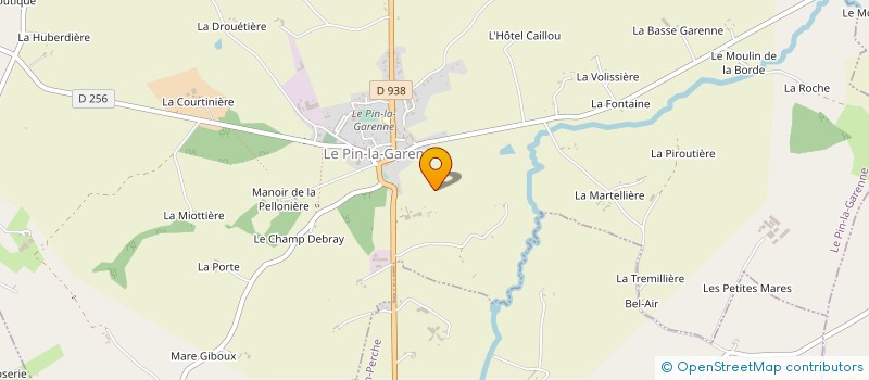 localisation de l'entreprise MONSIEUR THOMAS BOUDRY à LE PIN-LA-GARENNE