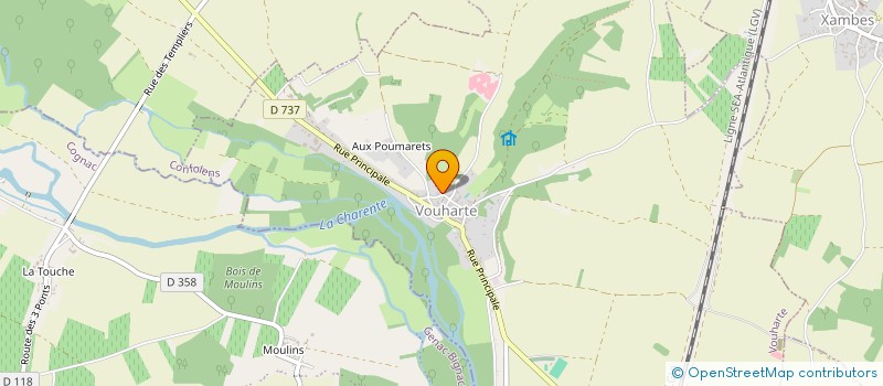 localisation de l'entreprise MONSIEUR THOMAS BOUILHOL à VOUHARTE