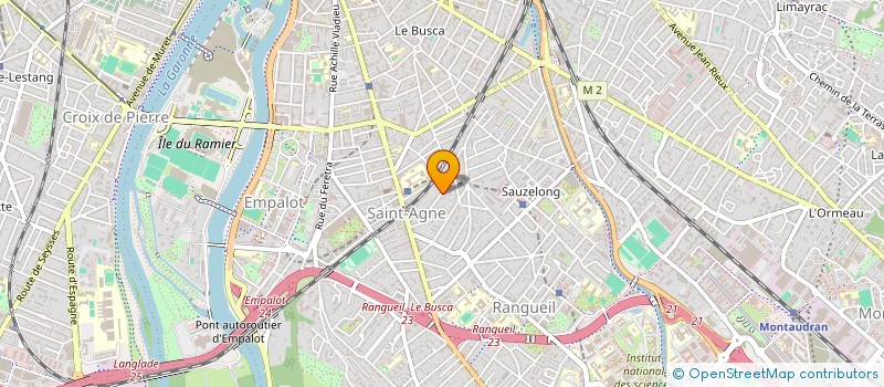 localisation de l'entreprise MONSIEUR THOMAS BOUILLAUD  TOULOUSE