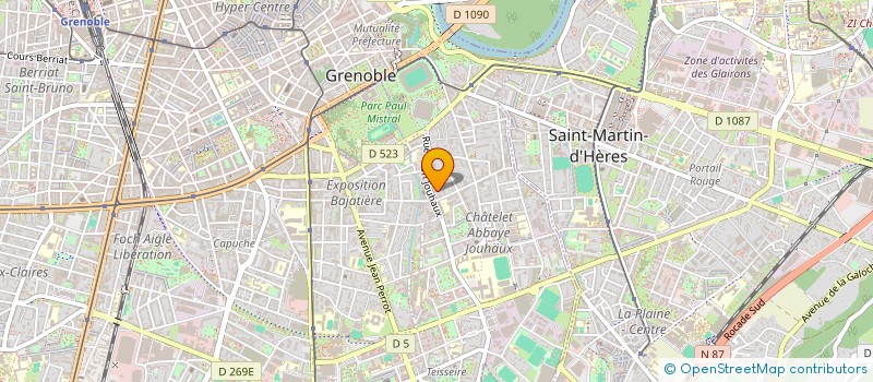 localisation de l'entreprise MONSIEUR THOMAS BOULAS  SAINT-VERAND