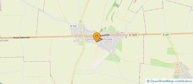 localisation de l'entreprise MONSIEUR THOMAS BOULLY  LAMOTTE-WARFUSEE