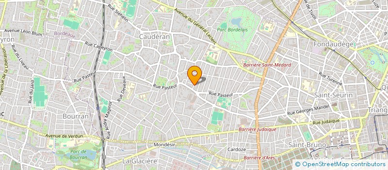 localisation de l'entreprise MONSIEUR THOMAS BOULOT à BORDEAUX