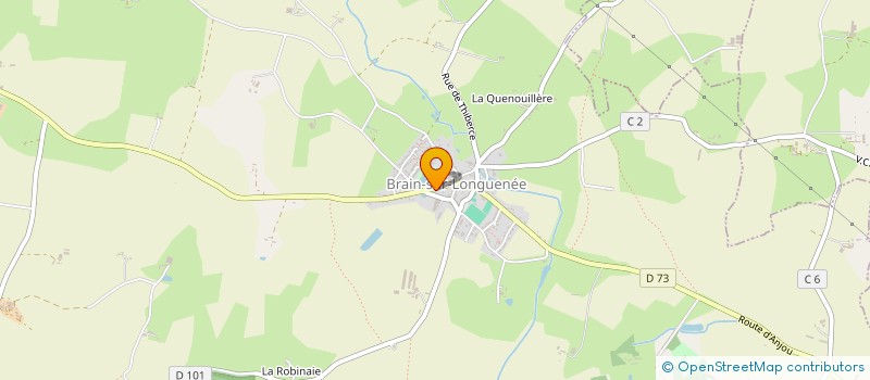 localisation de l'entreprise MONSIEUR THOMAS BOULOUIS  LONGUENEE-EN-ANJOU