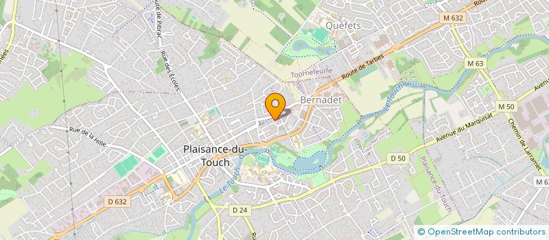 localisation de l'entreprise MONSIEUR THOMAS BOURCEY à PLAISANCE-DU-TOUCH