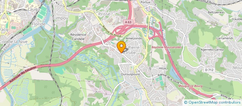 localisation de l'entreprise MONSIEUR THOMAS BOURGEOIS  URCUIT