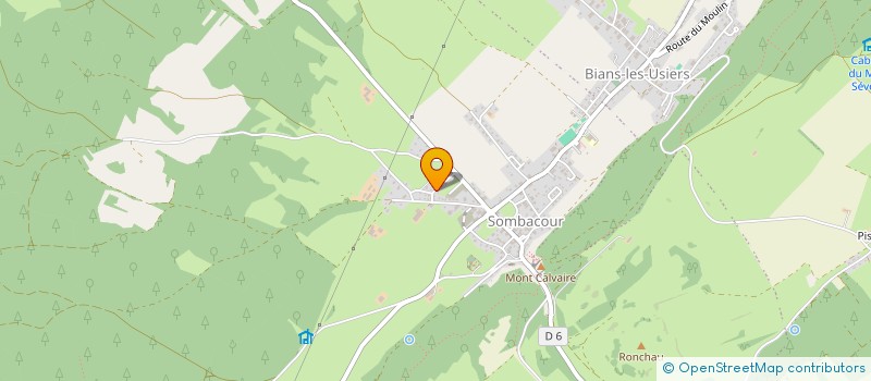 localisation de l'entreprise MONSIEUR THOMAS BOURGEOIS  VAL-D'USIERS