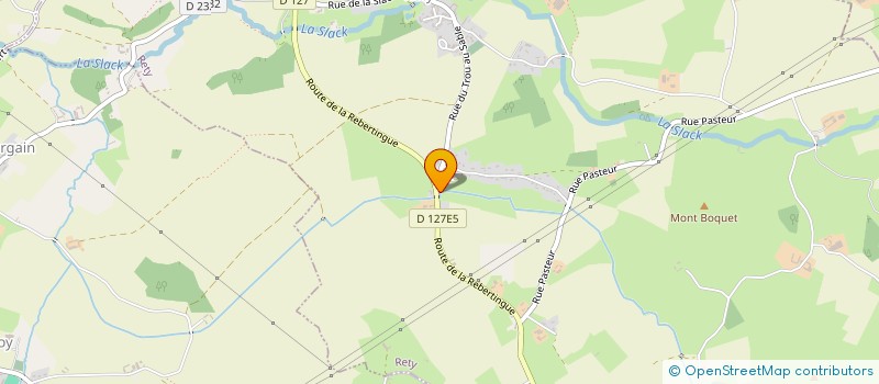 localisation de l'entreprise MONSIEUR THOMAS BOURGOIS  RETY