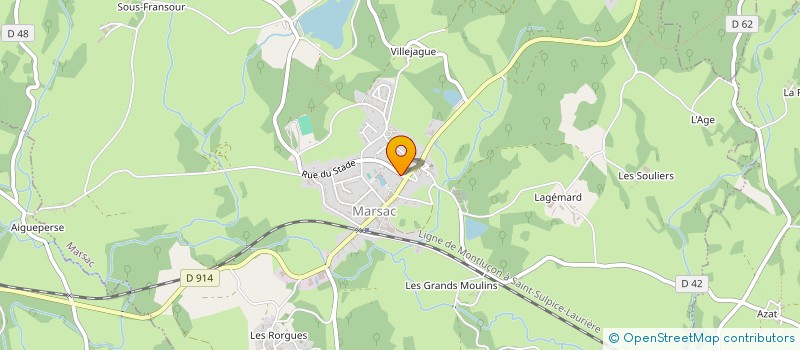 localisation de l'entreprise MONSIEUR THOMAS BOUSQUET à MARSAC