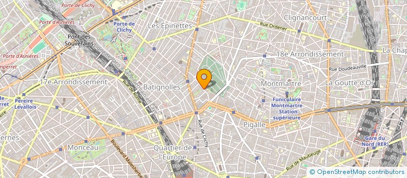 localisation de l'entreprise MONSIEUR THOMAS BOUTOUX  PARIS