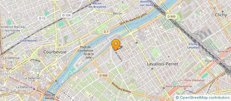 localisation de l'entreprise MONSIEUR THOMAS BOUVAIS à LEVALLOIS-PERRET
