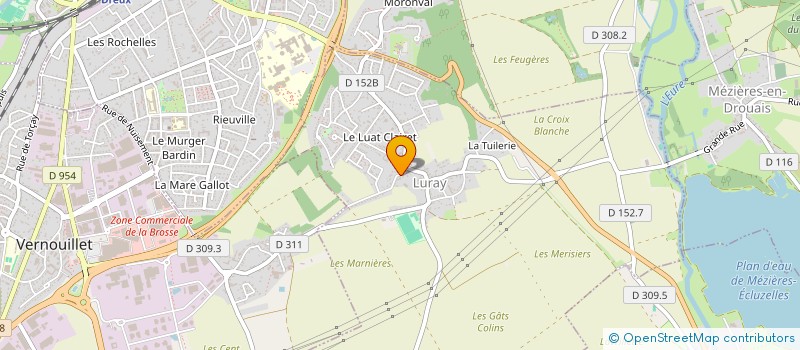 localisation de l'entreprise MONSIEUR THOMAS BOUVERET à LURAY