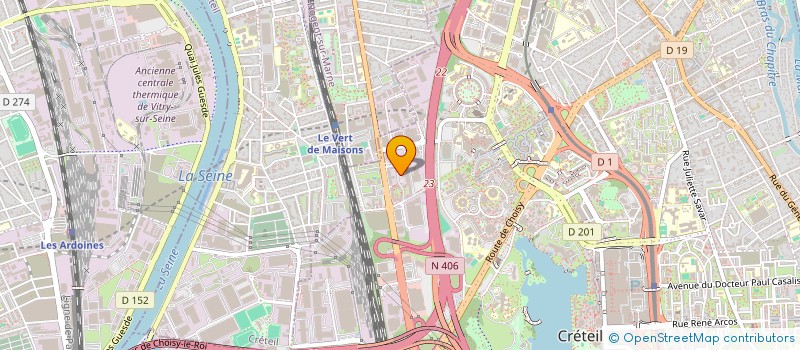 localisation de l'entreprise MONSIEUR THOMAS BOUVIER  CRETEIL