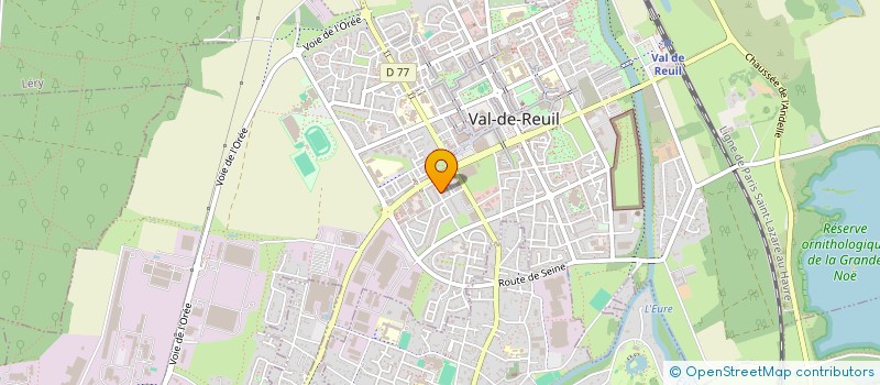 localisation de l'entreprise MONSIEUR THOMAS BOUZIZA  VAL-DE-REUIL